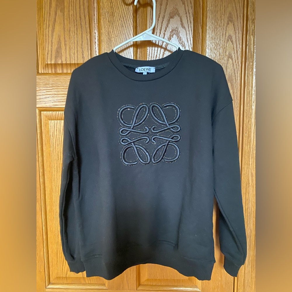 Loewe Black Sweatshirt Women’s Small